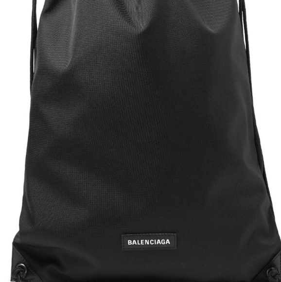 BALENCIAGA DRAWSTRING NYLON BACKPACK - Picture 5 of 6